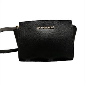Michael Kors Selma Mini Saffiano Leather Crossbody